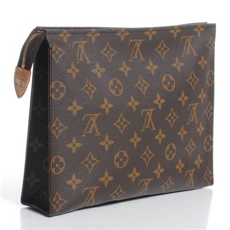 lv m80504|Louis Vuitton Toiletry Pouch 26 Monogram Empreinte Yellow For .